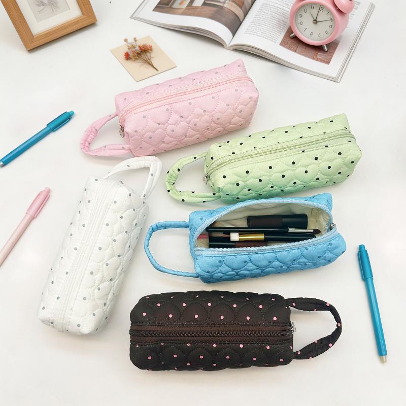 Portable Polka Dot Cosmetic Ba - огляд і ціна Makeup