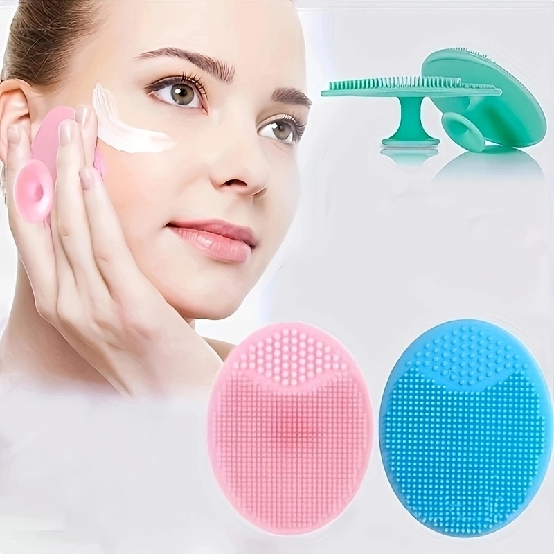 Soft Facial Cleaning Tools Bla - огляд і ціна Silicone Face Scrubber Electric