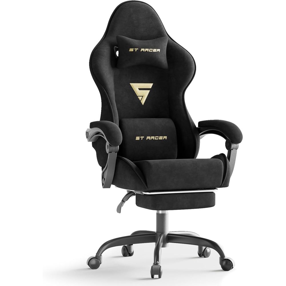 Velvet abric Ergonomic Gaming  - огляд і ціна Massage