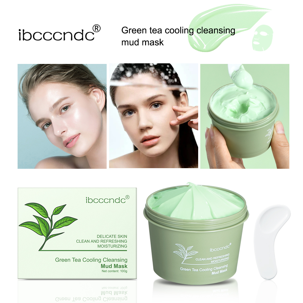 Green Tea Mud Mask Natural Ski - огляд і ціна Green Tea Cleansing Clay Mask