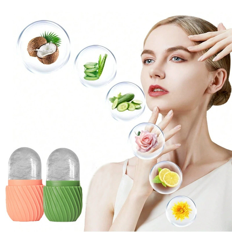 【1PC Silicone Ice Face Roller  - огляд і ціна Face Ice Roller Puffiness
