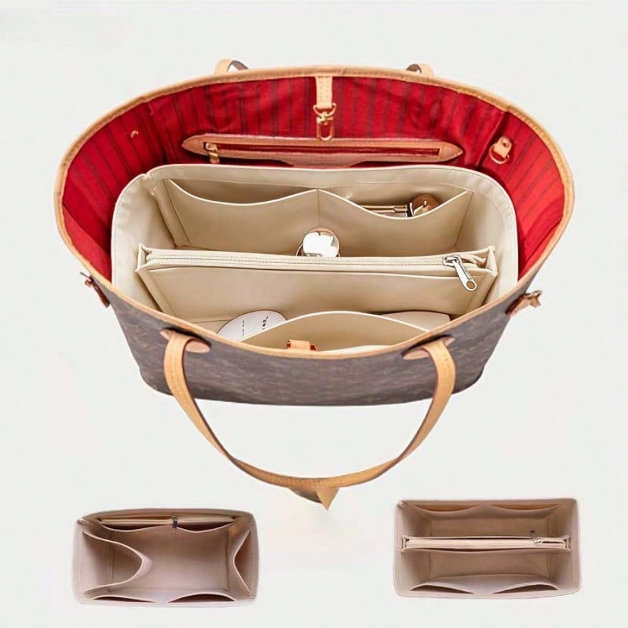 Felt Inset Bag Organizer, Mult - огляд і ціна Makeup