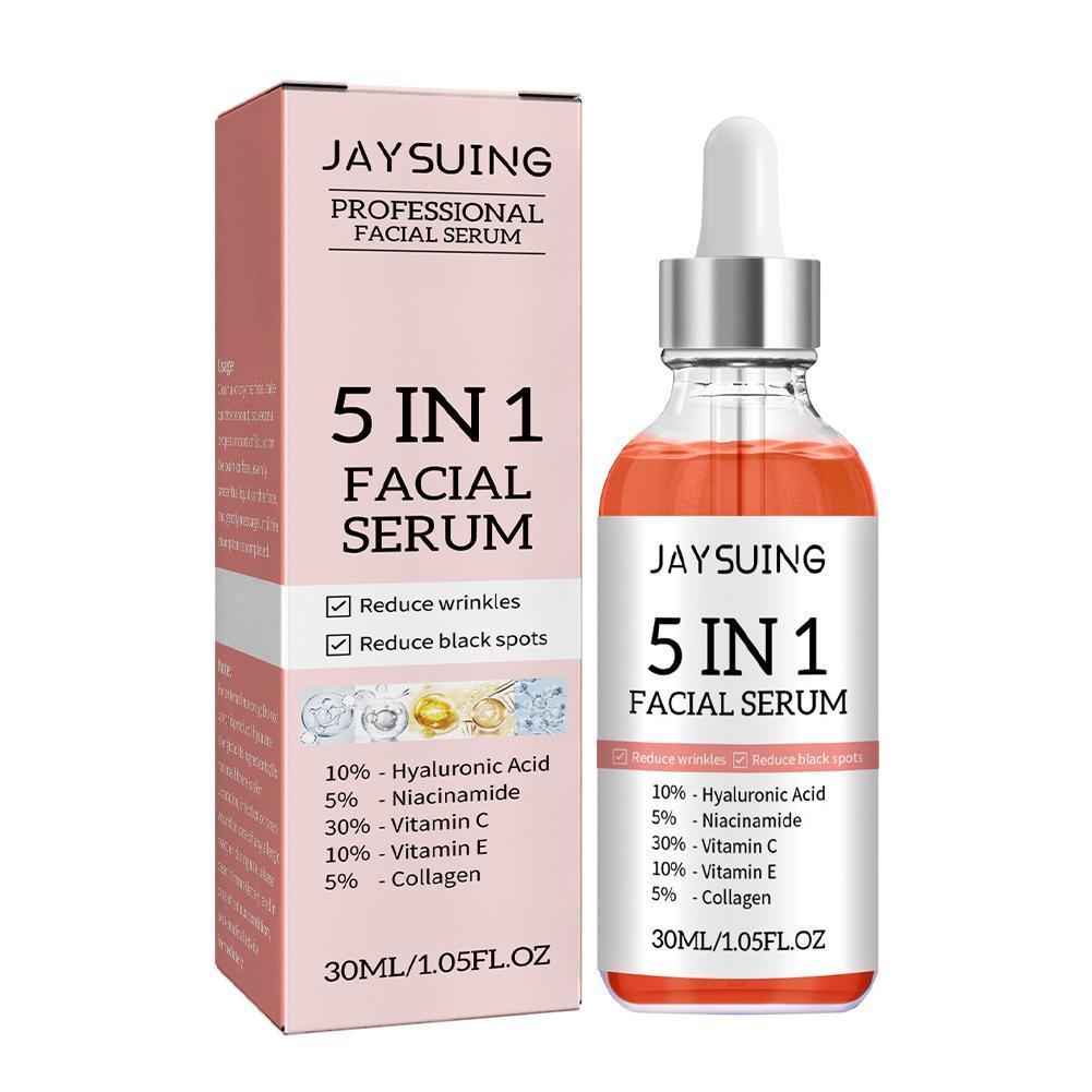 30ml Face Serum 5 In 1 Moistur - огляд і ціна Hyaluronic Acid Facial Serum