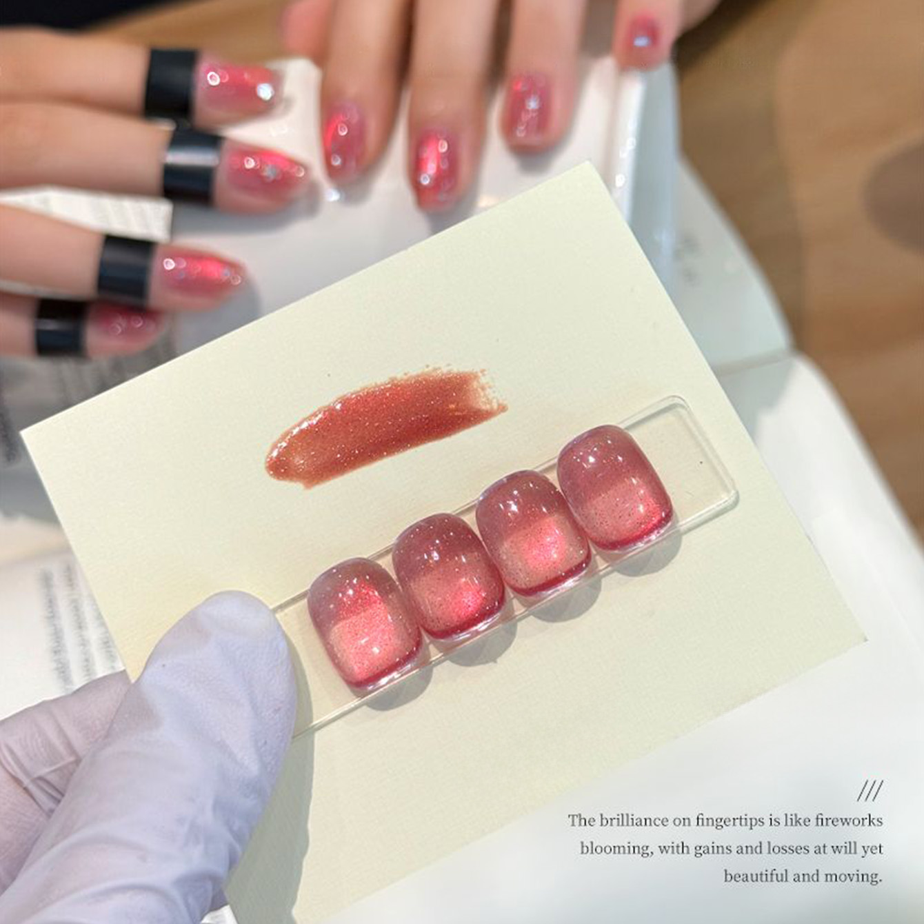 1pcs TC Pure Desire Strawberry - огляд і ціна Nail Art